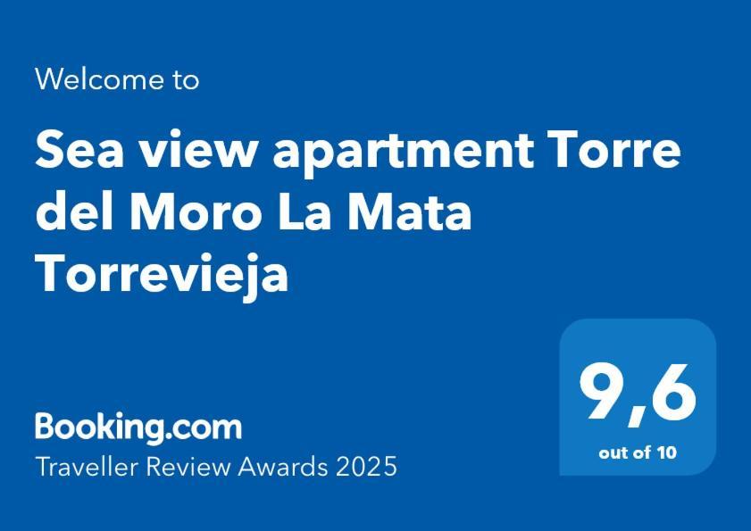 Sea 350M Seaview Apartment Torre Del Moro La Mata  Kültér fotó
